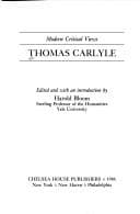 Tapa de Thomas Carlyle