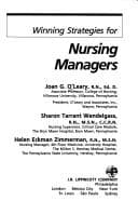Tapa de Winning strategies for nursing managers