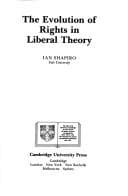 Tapa de The evolution of rights in liberal theory