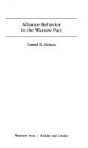 Tapa de Alliance behavior in the Warsaw Pact