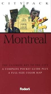 Tapa de Citypack Montréal