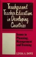 Tapa de Teachers and teacher education in developing countries