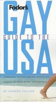 Tapa de Fodor's Gay Guide to the USA, Completely Revised Second Edition