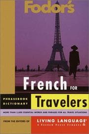 Tapa de Fodor's French for travelers