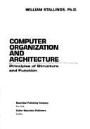 Tapa de Computer organization and architecture