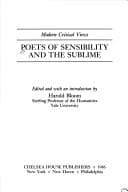 Tapa de Poets of sensibility and the sublime