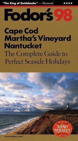 Tapa de Cape Cod, Martha's Vineyard, Nantucket '98