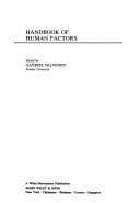 Tapa de Handbook of human factors