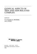 Tapa de Clinical aspects of AIDS and AIDS-related complex