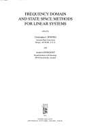 Tapa de Frequency domain and state space methods for linear systems