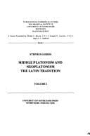Tapa de Middle Platonism and Neoplatonism