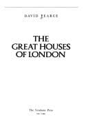 Tapa de The great houses of London