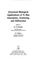 Tapa de Structural biological applications of x-ray absorption, scattering, and diffraction
