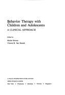 Tapa de Behavior therapy with children and adolescents