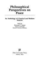 Tapa de Philosophical perspectives on peace