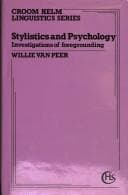 Tapa de Stylistics and psychology