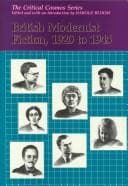 Tapa de British modernist fiction, 1920 to 1945
