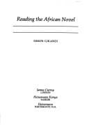 Tapa de Reading the African novel