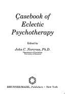 Tapa de Casebook of eclectic psychotherapy