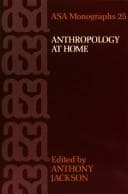 Tapa de Anthropology at home