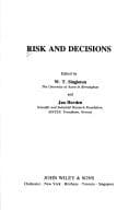 Tapa de Risk and decisions