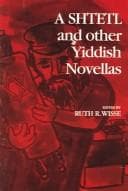 Tapa de A Shtetl and other Yiddish novellas