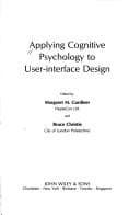 Tapa de Applying cognitive psychology to user-interface design