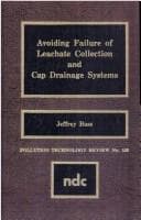 Tapa de Avoiding failure of leachate collection and cap drainage systems