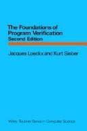 Tapa de The foundations of program verification