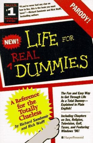 Tapa de Life for real dummies
