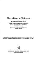 Tapa de Notes from a chairman