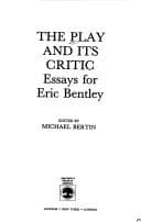 Tapa de The Play and its critic