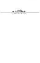 Tapa de Human paleopsychology