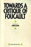 Tapa de Towards a critique of Foucault