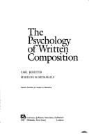 Tapa de The psychology of written composition
