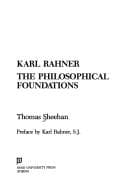 Tapa de Karl Rahner, the philosophical foundations