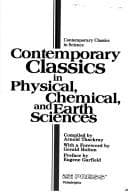 Tapa de Contemporary classics in physical, chemical, and earth sciences