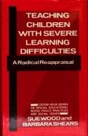 Tapa de Teaching children with severe learning difficulties