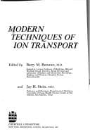 Tapa de Modern techniques of ion transport