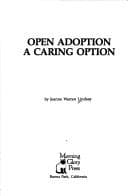 Tapa de Open adoption