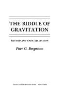 Tapa de The riddle of gravitation
