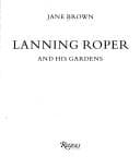 Tapa de Lanning Roper and his gardens