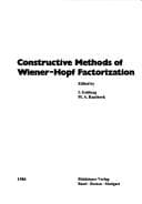Tapa de Constructive methods of Wiener-Hopf factorization