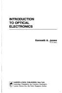 Tapa de Introduction to optical electronics