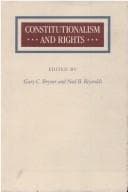 Tapa de Constitutionalism and rights