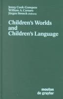 Tapa de Children's worlds and children's language