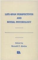 Tapa de Life-span perspectives and social psychology