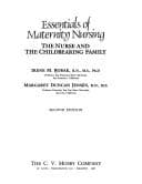 Tapa de Essentials of maternity nursing