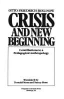 Tapa de Crisis and new beginning