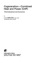 Tapa de Cogeneration--combined heat and power (CHP)